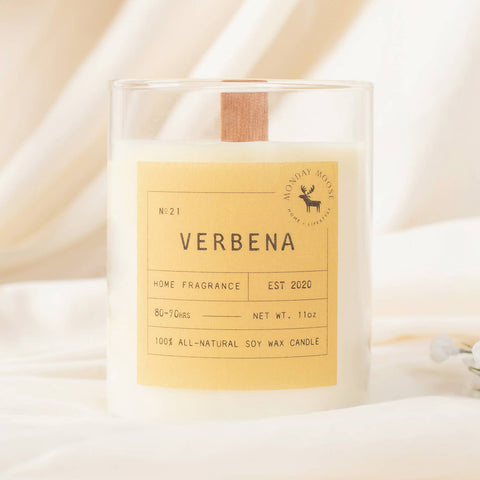 Verbena Signature Soy Wax Candle, 11 oz.