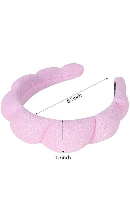 SPA SPONGE TERRY TOWEL HEADBAND FOR BEAUTY CARE | 40HB122