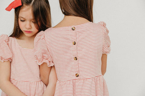 Raven Pink Stripe Dress