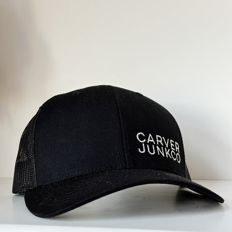 Carver Junk Co Hat - Black or Navy Snapback