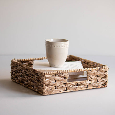 Hansel Natural Woven Tray Small