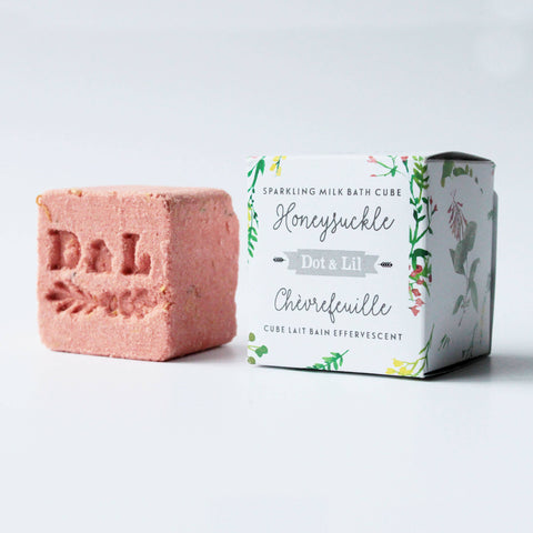 Honeysuckle Sparkling Milk Bath Cube