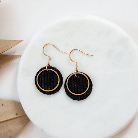 Black Wren Earrings