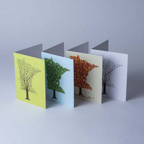 MN Grown Greeting Card Set, Minnesota Season Cards