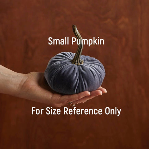 Small Velvet Pumpkins